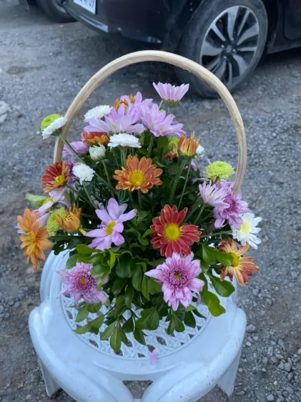 assorted flower basket by Cebu Flower Store